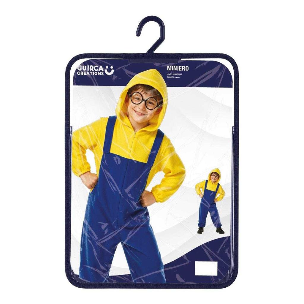 Fiestas Guirca Kinder/Kinder Minions Kapuzen-Overall