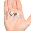 1/64 Horse Model Farm Animal Figure DIY Layout Simulation Painted Figurine Resin for Scene