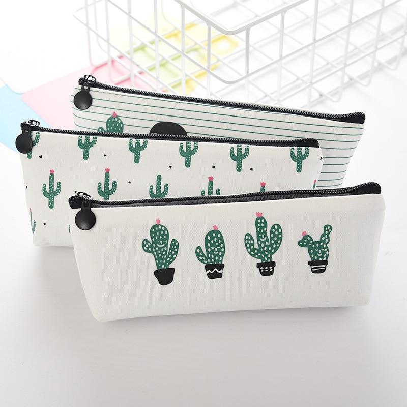 

Холщовый пенал в виде животного, пивного кита, кактуса, канцелярский пенал для ручек, сумка для хранения канцелярских принадлежностей для девочек