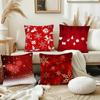 Weihnachts-Kissenbezug Mode Quadratischer Kissenbezug Schlafzimmer Sofa Zimmer Ins Dekoration Freizeit