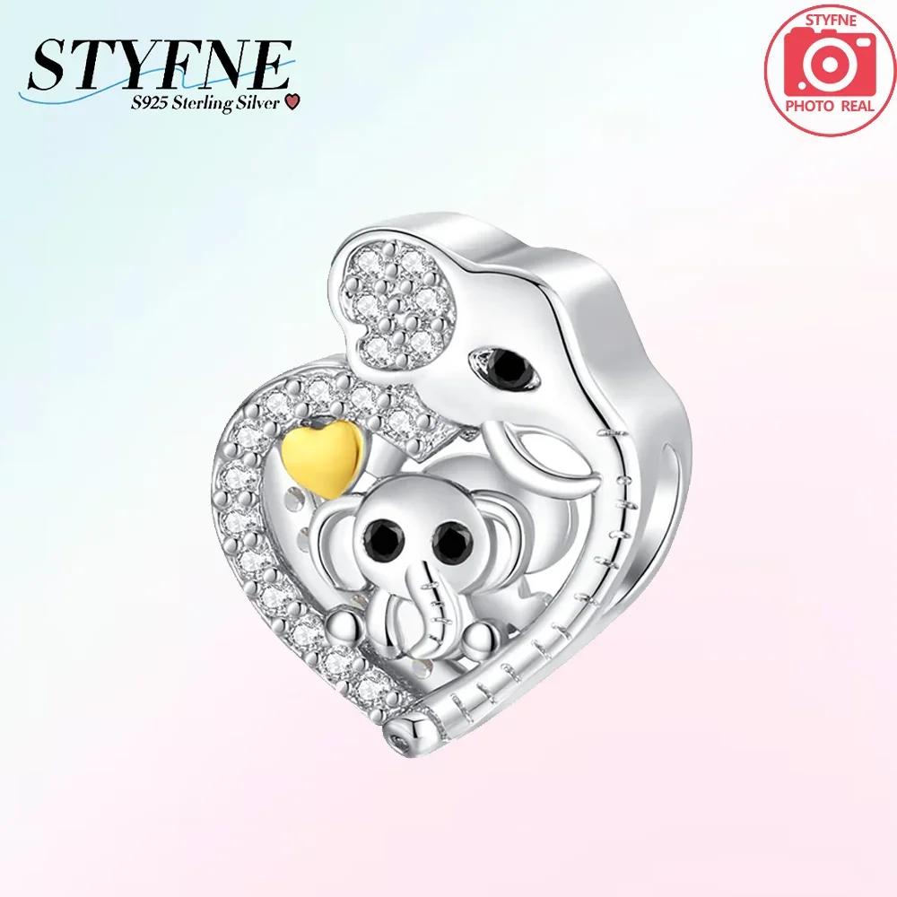 Animal Series Copper Elephant Charm Fit Diy Bracelet Necklace Interesting Zoo Souvenirs Diy Gift Jewelry Making