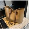 Large Capacity Tote Bag Women 2026 Minimalist Crossbody Shoulder Daily Use Office Commute