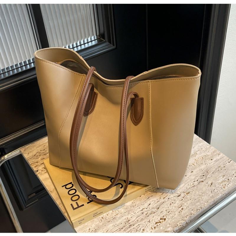 Large Capacity Tote Bag Women 2026 Minimalist Crossbody Shoulder Daily Use Office Commute