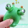Creative Funny Eyeball Burst Squeeze Toy Green Eye Caterpillar Pinch Toys Adult Stress Relief Fidget Toy