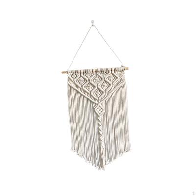 Handmade Macrame Wall Hanging, Tapestry Accent for Bedroom and Living Room