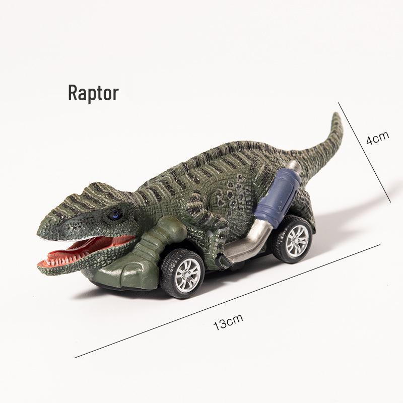 Douyin Kids Dinosaur Pull-Back Car Toy Model for Boys