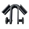 Clamp-On Hose Guide for Water Changes and Filling, Hand Screws with U-Shaped Support for Bucket, Fence, and Wall Use