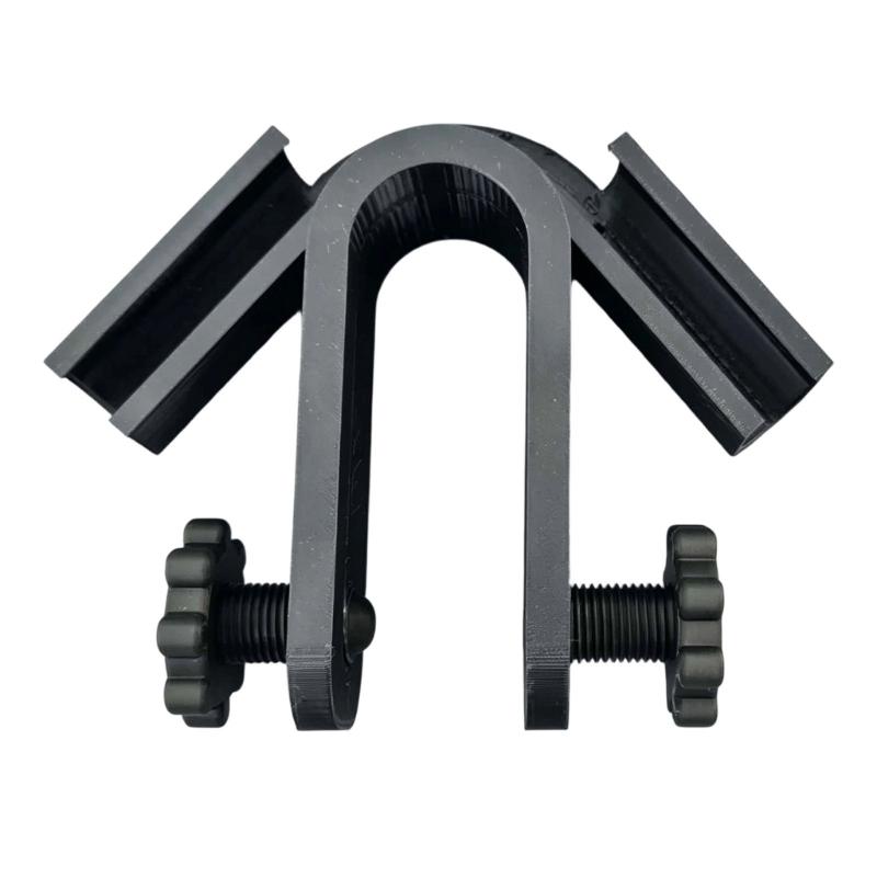 Clamp-On Hose Guide for Water Changes and Filling, Hand Screws with U-Shaped Support for Bucket, Fence, and Wall Use