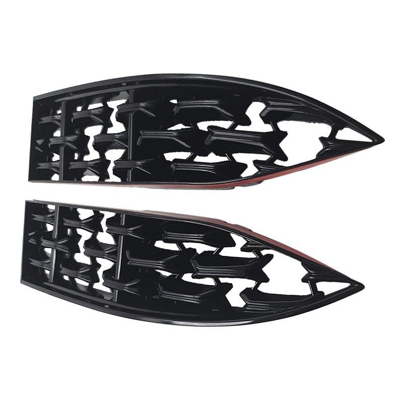 Grill dolnego zderzaka przedniego, listwa ozdobna, osłona do Mazda CX5 CX-5 2022, dekoracja środkowej siatki dolnego zderzaka przedniego