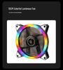 12th Gen Silent CPU Cooler: 12CM Tower with 4 Copper Pipes, Multi-Platform Compatibility for 1700 Pin & 115X/1366, 4-Pin Desktop