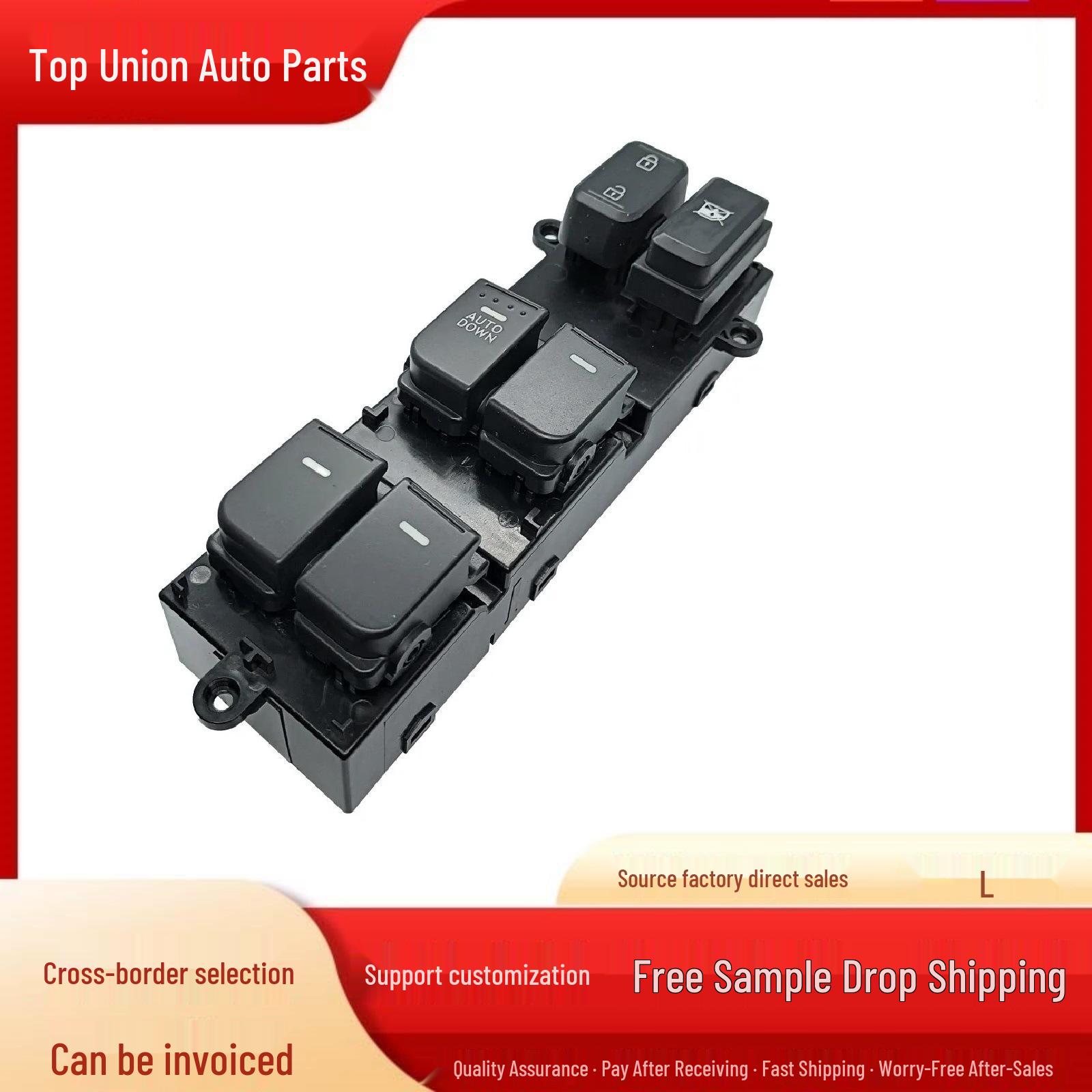 

Kia 93570-2T000 Window Control Switch for 2011-2015 K5 Models Neutral