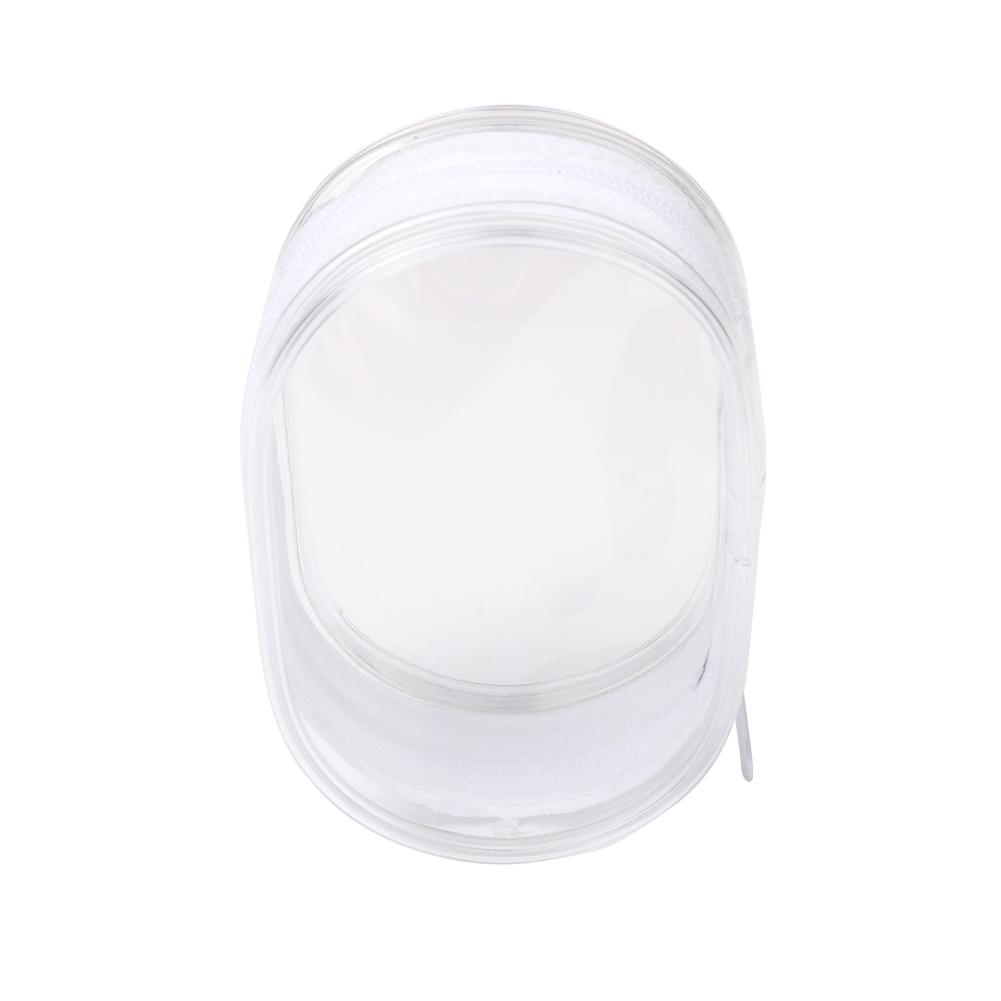 Portable Transparent PVC Organizer Box Bag Toy Storage Zipper Pouch for Doll Toy