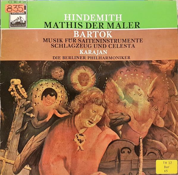 

LP Record HERBERT VON KARAJAN / BERLINER PHIL - Paul Hindemith: Mathis Der Maler / 1C06300547 EMI 1982 Germany Classical Used