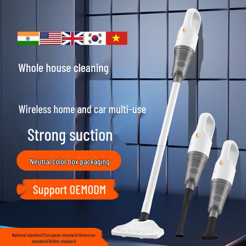 Portable All-in-One Handheld Wireless Vacuum and Mop for Home and Car Cleaning