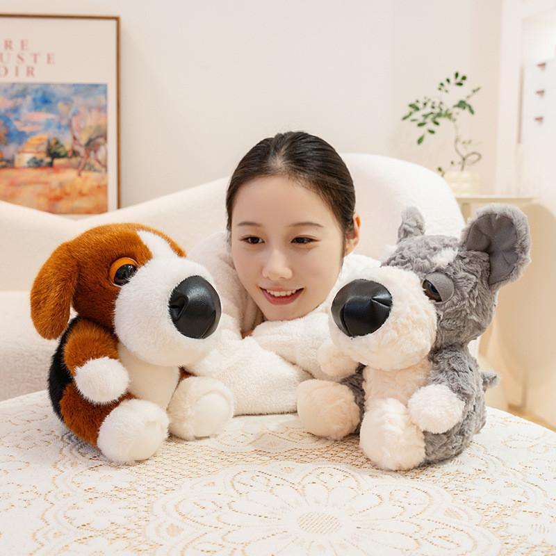 Plush Dog Toy With Pp Cotton Fill For Kids Safe Snuggle Gift