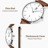 Ben NeviS Men S minimaliSt Analog Watch Brown White 32 x8S