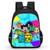 Teentitansgo Bag High Definition Printing Multifunctional Lightweight Backpack