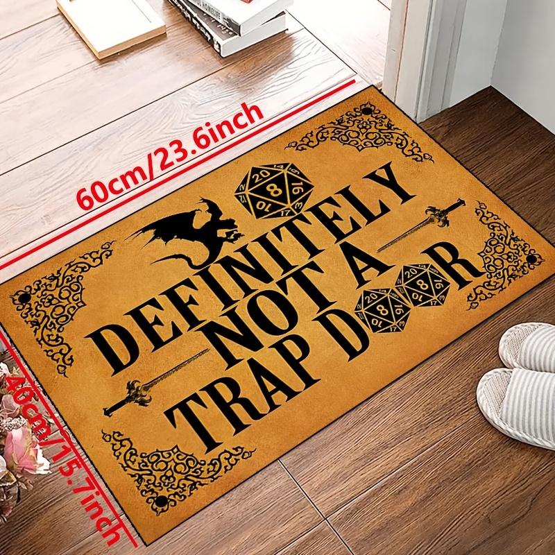 Halloween Carpet Doormat Welcome Mat Outdoor Carpet Lightweight Decorative Rug For Bedroom Living Room Carpet Homde Dec