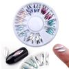3D Nail Decoration KIt   Nail Rhinestone Colorful Marquise Flat Bottom Nail Rhinestone Stud Nail  Art