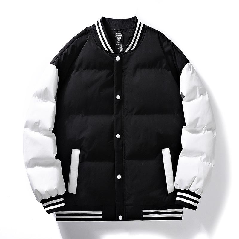 2023 Men's Trendy Autumn/Winter Loose Baseball Cotton Jacket