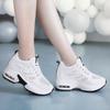 2025 Summer New Women's Inner Height Increase Women's Shoes Platform Air Cushion Sports Shoes Casual Travel Shoes Slope Heel Single Shoes Light
