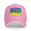 Baseball Cap Amazigh International Flag Hiking Fishing Trucker Hat For FeUnisex Unisex Sun Visor Street Style Baseball Caps