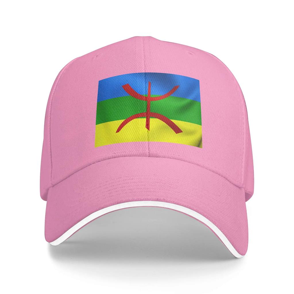 Baseball Cap Amazigh International Flag Hiking Fishing Trucker Hat For FeUnisex Unisex Sun Visor Street Style Baseball Caps