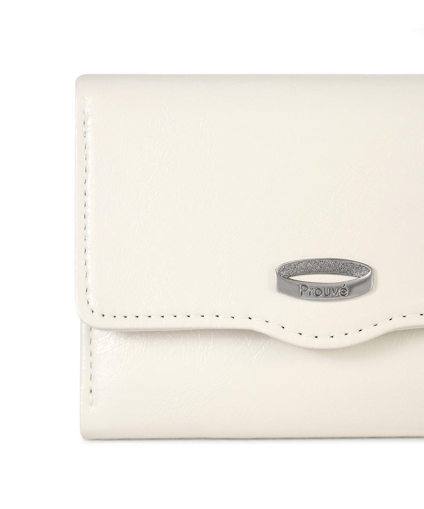 Prouve Pr Flap Wallet - Cream