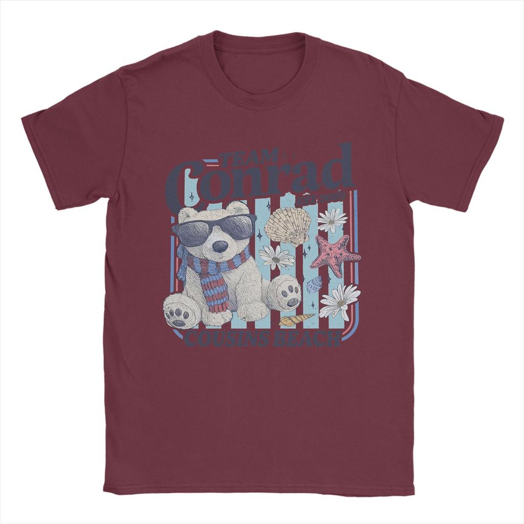 Conrad Fisher The Summer I Turned Pretty T-Shirt for Men  Leisure 100% Cotton Tee Shirt Round Neck Short Sleeve T Shirts
