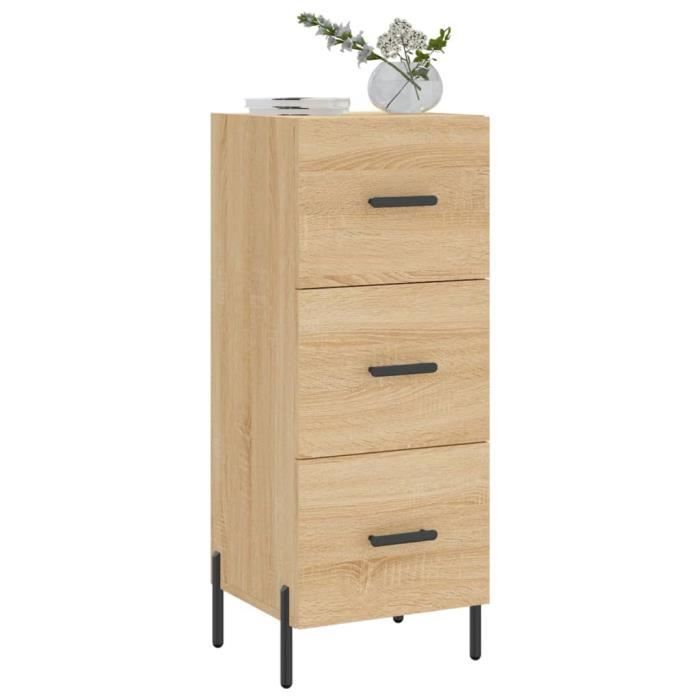 VidaXL Buffet Sonoma Oak 34.5x34x90 Cm Engineered Wood 828615