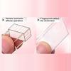 Stainless Steel Curved Stickers Tweezers High Precision Cartoon Lashes Extension Tweezer Anti-Static Eyelash Curler