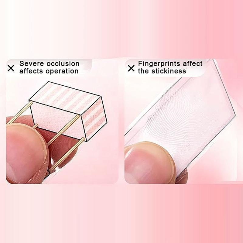 Stainless Steel Curved Stickers Tweezers High Precision Cartoon Lashes Extension Tweezer Anti-Static Eyelash Curler