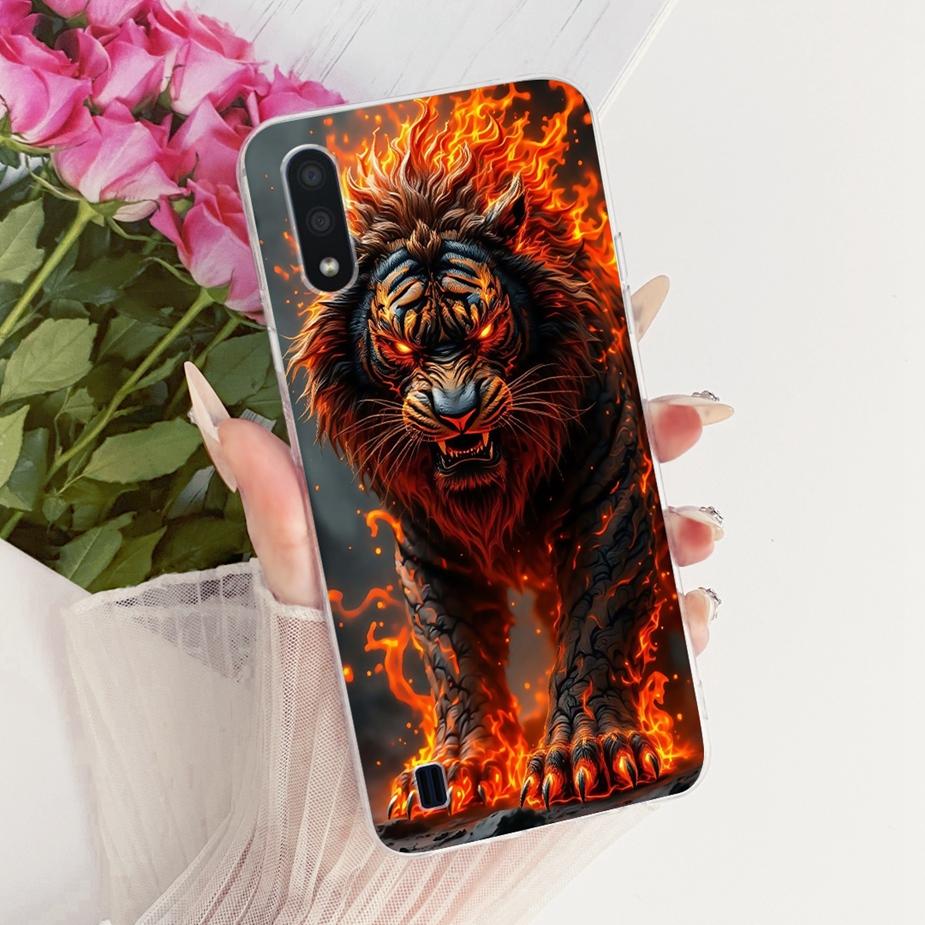 For Samsung Galaxy A01 Case SM-A015F New Luxury Painted Cover Soft Slim Phone Case For Samsung A01 M 01 Galaxy M01 Fundas Bumper