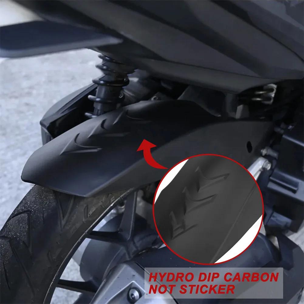 Motocyklový zadní blatník z uhlíkových vláken, lapač nečistot, ochranný proti stříkající vodě pro Honda Click 125/150 pro Game Changer V1 V2