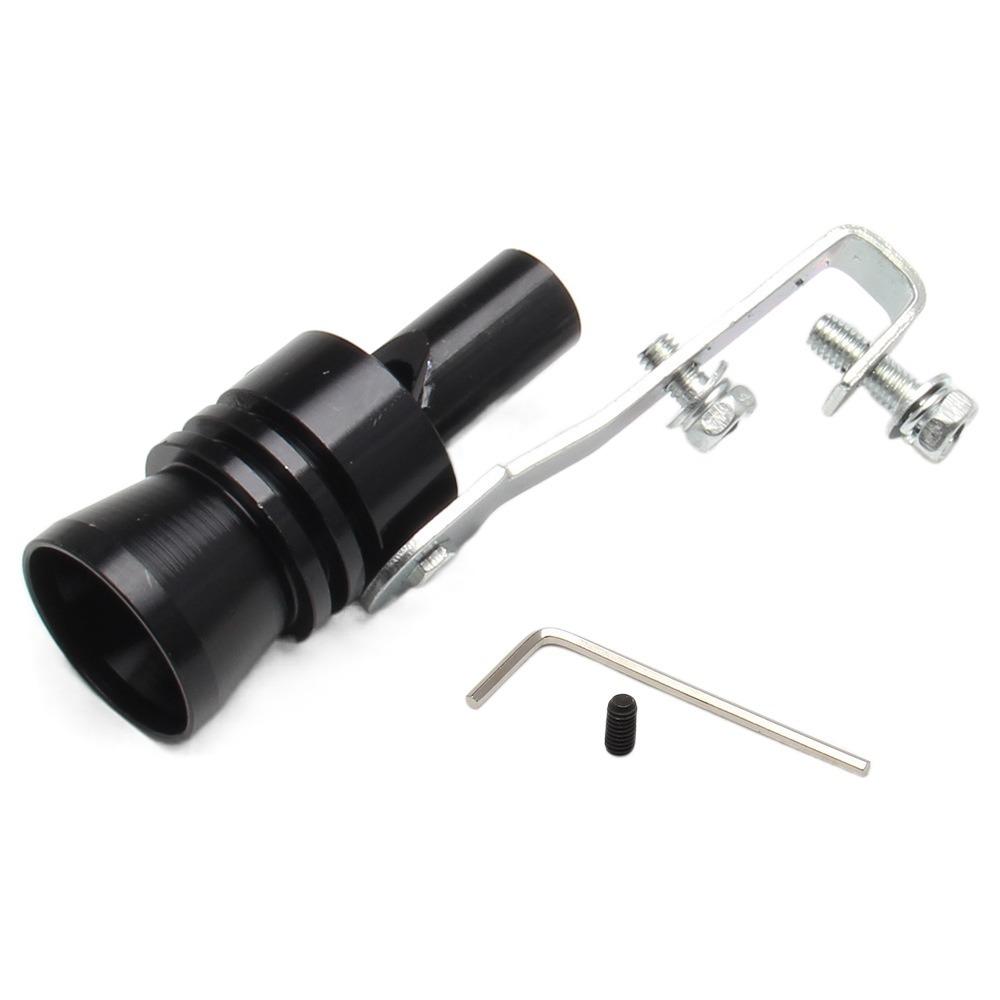 XL Size Sound Simulator Tailpipe Turbo Sound Whistle Universal Car Turbomuffler  Motorcycle