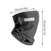 Outdoor UV Protection Ice Silk Mask Sunscreen Face Cover Neck Wrap Unisex Anti-UV Scarf Cycling UV Mask Ear Hanging Neck Scarves