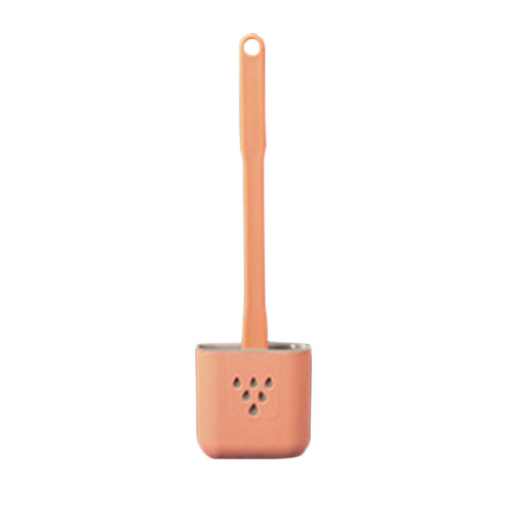 Toilet Brush No Dead Ends To Wash The Toilet Silicone Brush Hanging Type