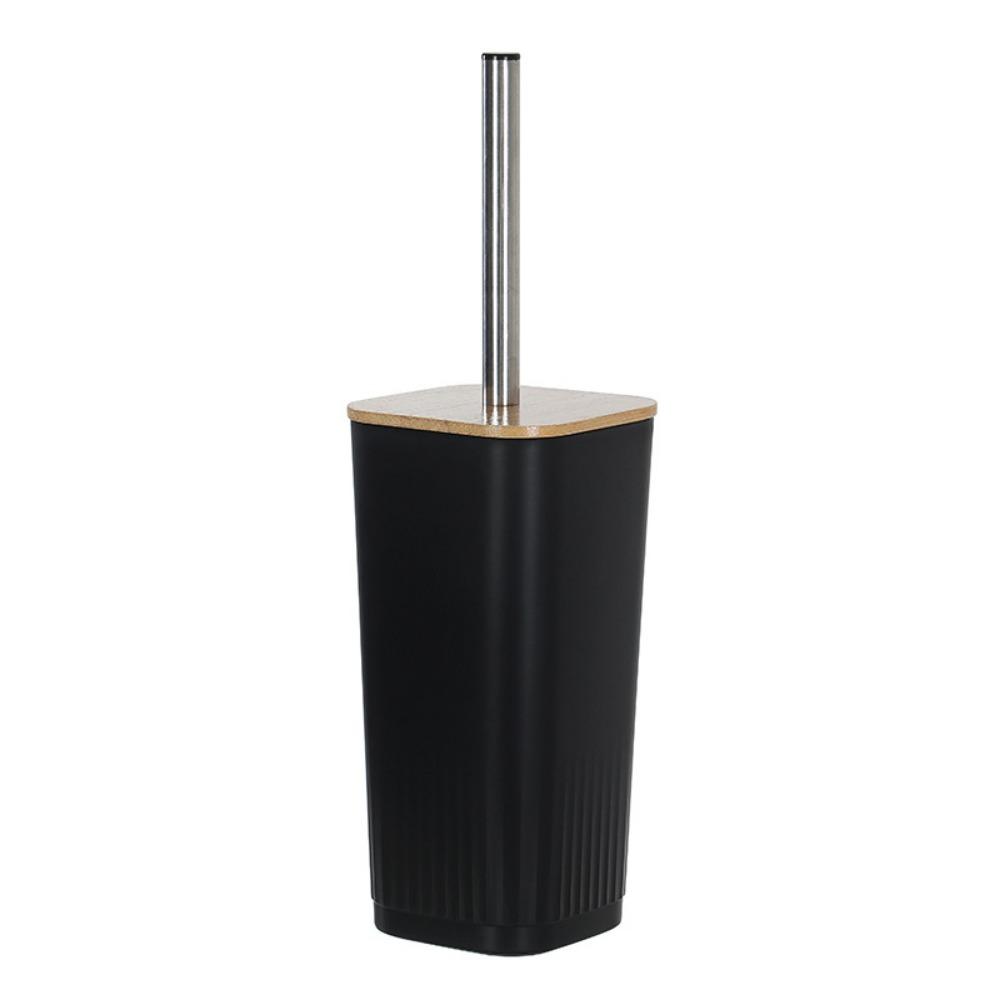 No Dead Corners Toilet Brush Long Handle Bathroom Clean Tool Toilet Scrubber Toilet Cleaning чёрный