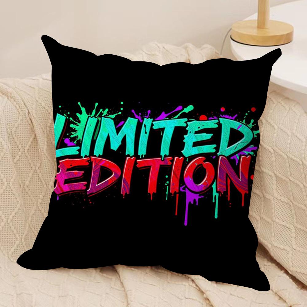 Inspirational Quote Cushion Cover Soft Plush Throw Pillow Cover  DoubleSided Decorative Cushion Case  Sofa Bedroom Home Decor
