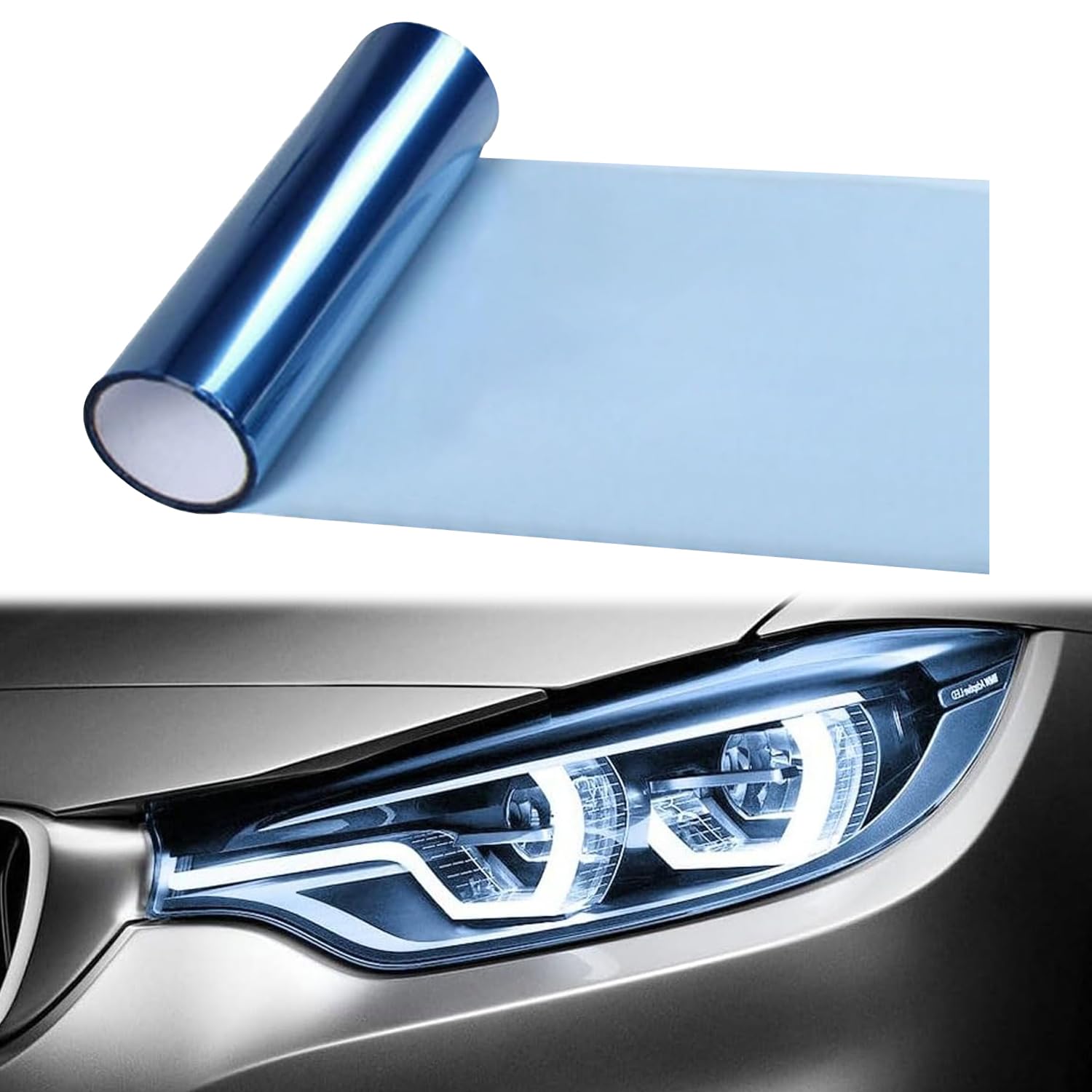 

Пленка для фар, Защитная пленка, Фара, 11,8 x 47,2 дюйма (30 x 120 см), 5 синий
