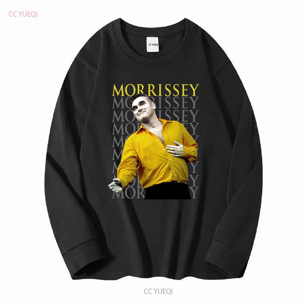 Vintage Morrissey UK Tour British Pop T Shirt Size M Vintage Washed Stretched Soft Versatile Breathable Top For Everyday Wear