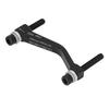 Bike Disc Brake Adapter Aluminium Alloy Front Fork Frame Mount 180mm for Replacement