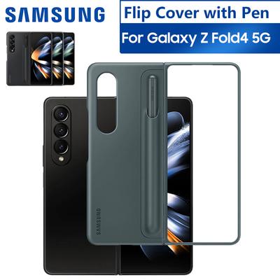 Samsung Galaxy Z Fold4 Fold 4 Standing Cover s perem S Pen Plná ochranná pouzdra na telefon Kryt s odnímatelným držákem pera