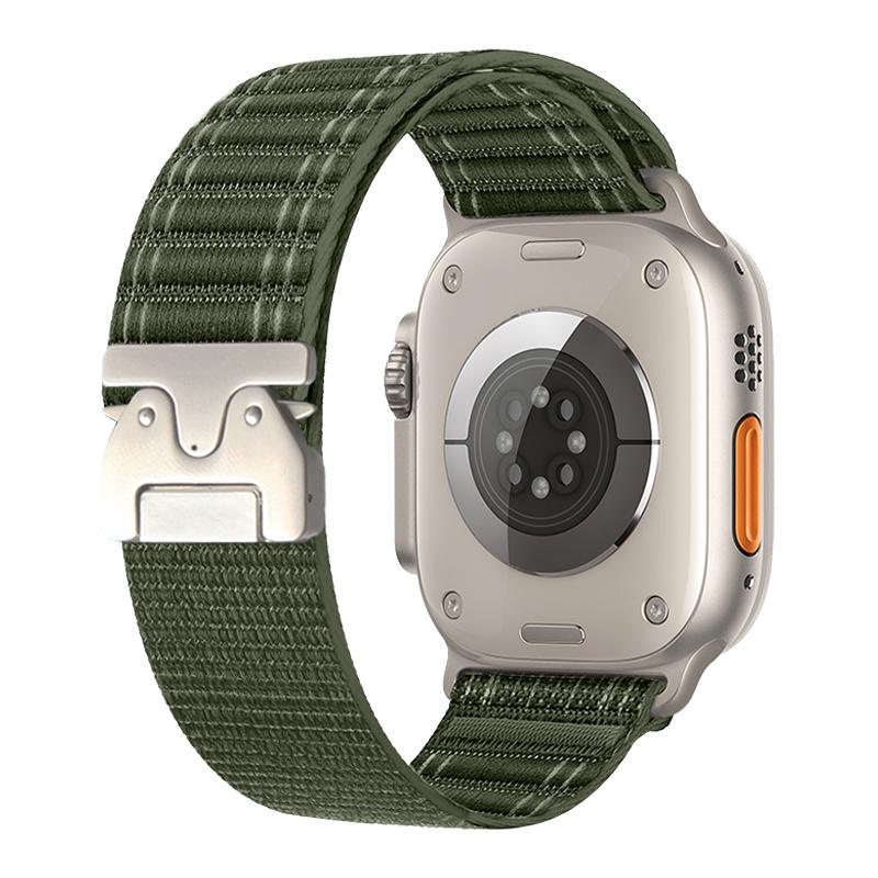 Nylonarmband für Apple Watch Armband Ultra 2 49mm 10 9 8 7 46 45mm 41 44mm Offroad-Sport Armband für IWatch Serie 6 SE