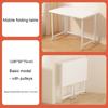 Foldable Table Computer Desk Adjustable Laptop Desk Multifunctional Office Furniture Household Desk Save Space Folding Table