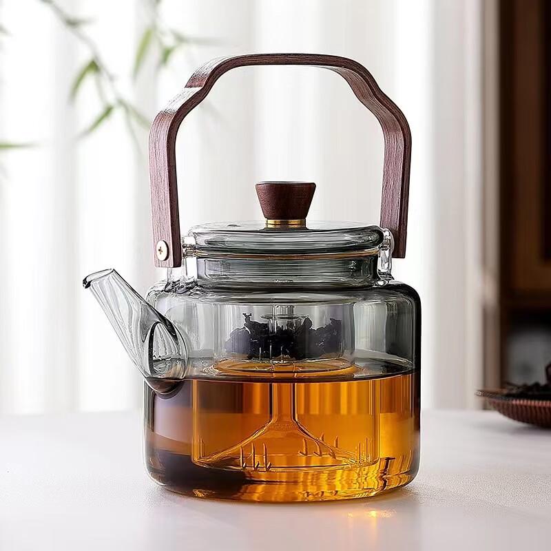 ZISIZ Glass Teapot with Infuser