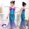 JIEAIRUI Princess Transformation Halloween Kids Christmas Gift Ariel-style Dress, Children's Mermaid-style Cosplay, Ariel-style Dress, Kids'