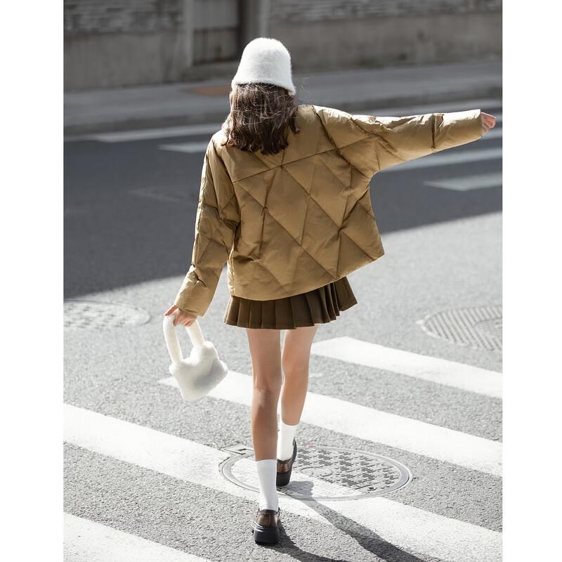 

TonLion 2025 Winter Women s New Chinese Style Short Down Jacket M