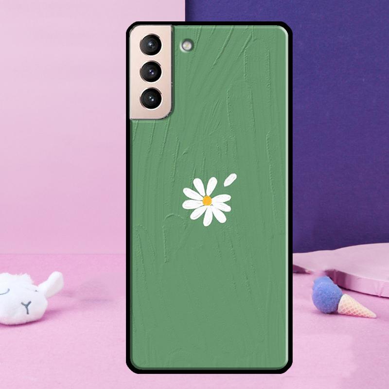 green aesthetic Phone Case For Samsung Galaxy S25 Ultra S23 S20 S21 S22 S24 FE S9 S10 Plus S24 Ultra Cover