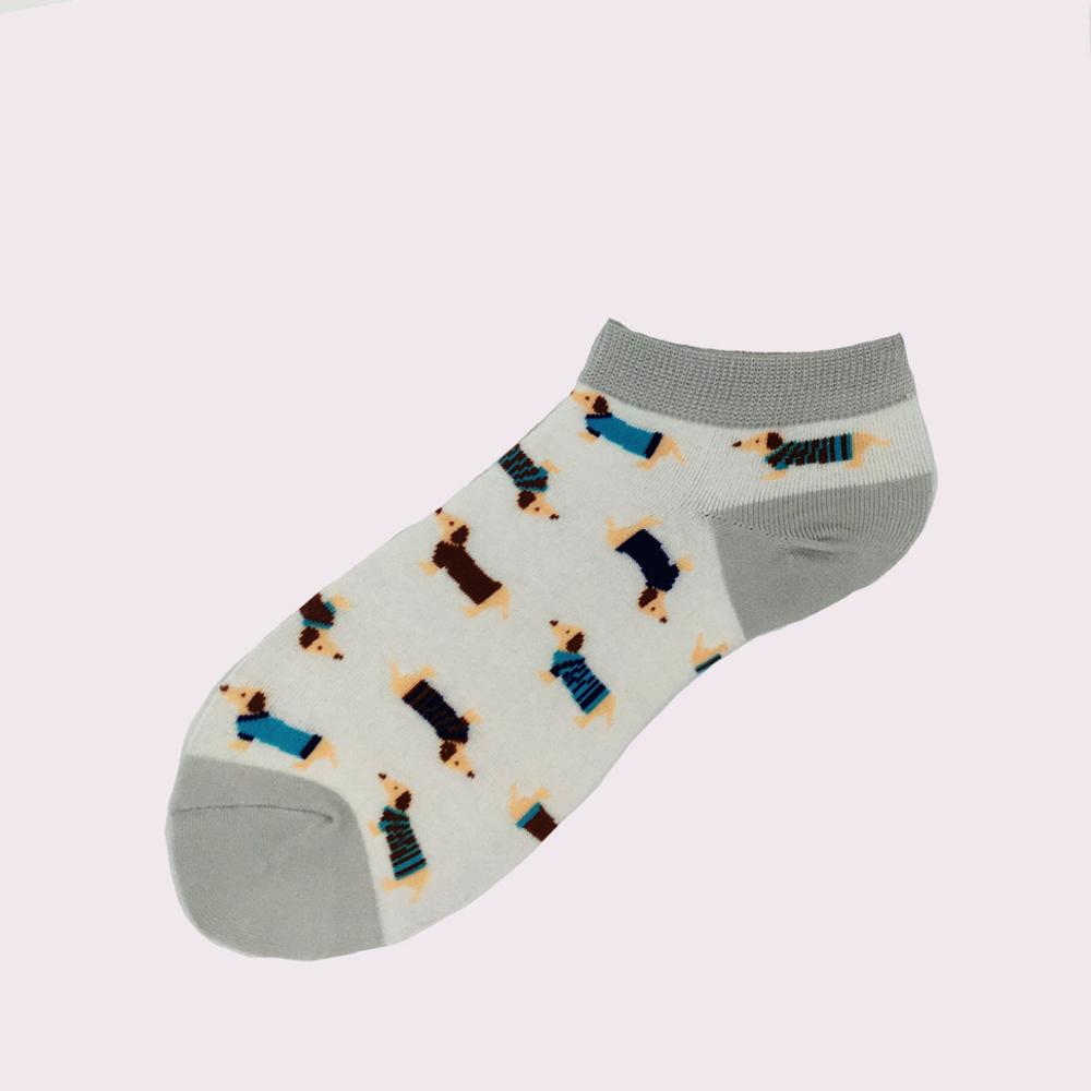 Animal Women Socks Colorful Cute Sausage Dog Cotton Cartoon Couple lady Girl Spring Summer Socks Support Zoo